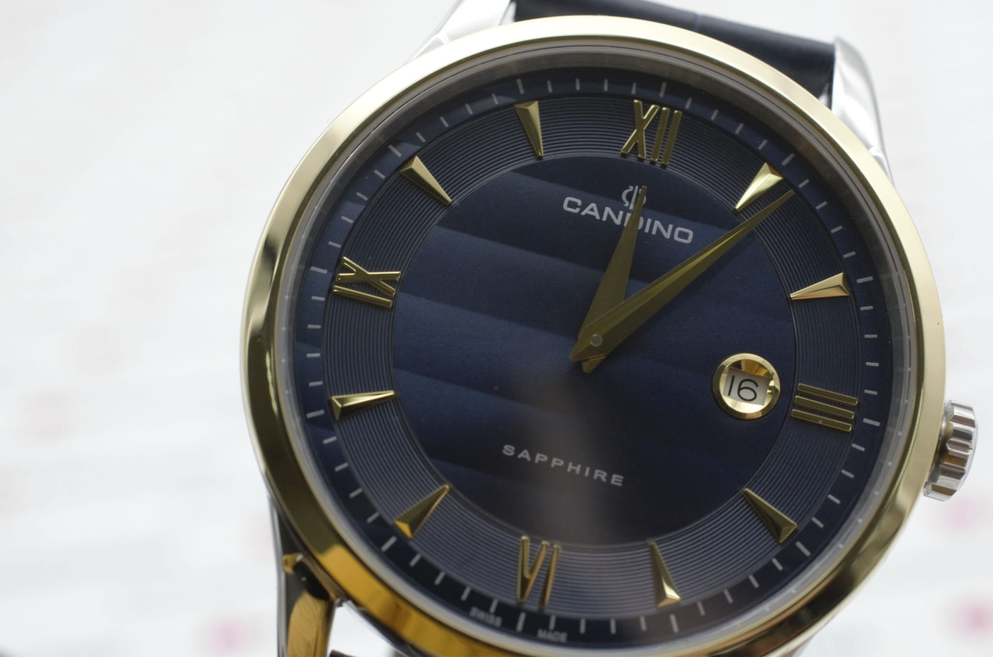 Candino Candino Classic C4640/3,  швейцария мужские часы на браслете кожаный боковой вид